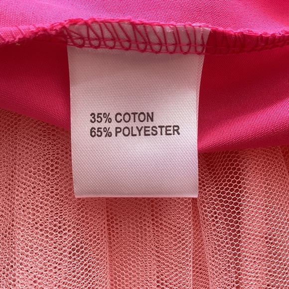 CLOUDNINE Paris Pink Ombré Three Tier Tulle Circle Skirt L - Picture 7 of 8